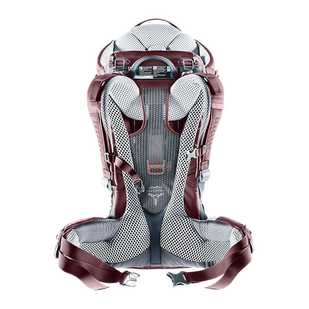 Deuter KID COMFORT 14L - Porte-bébé + Pare-soleil maron