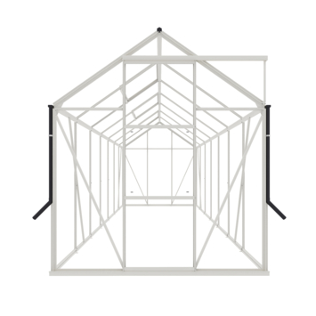 Royal Well Kate V kweekkas aluminium wit 8,33 m²