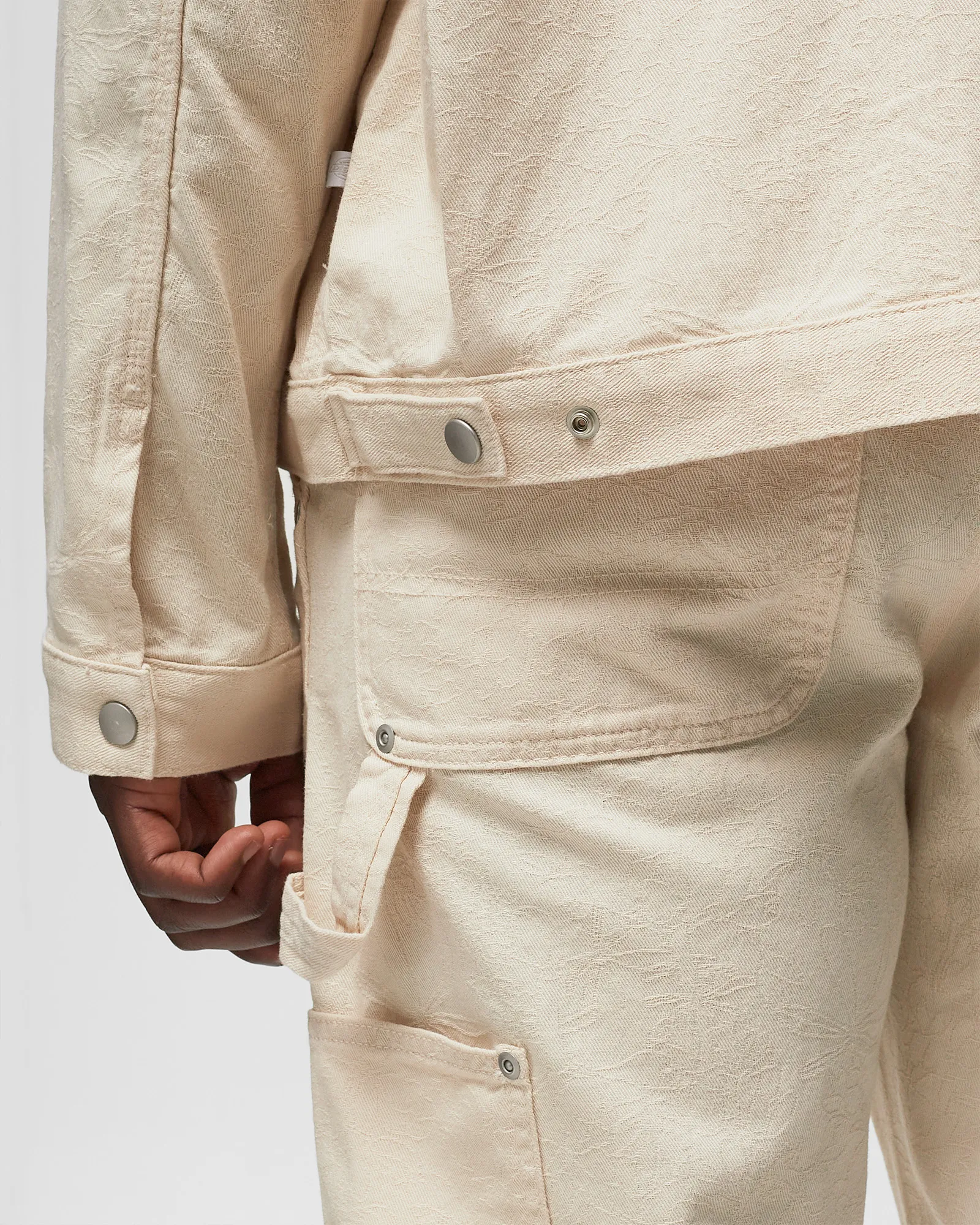 DICKIES TONAL JACQUARD PAINTERS JACKET