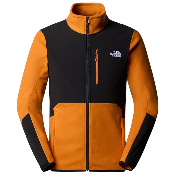 Sweat polaire THE NORTH FACE M GLACIER PRO FULL ZIP DESERT RUST/TNF BLACK