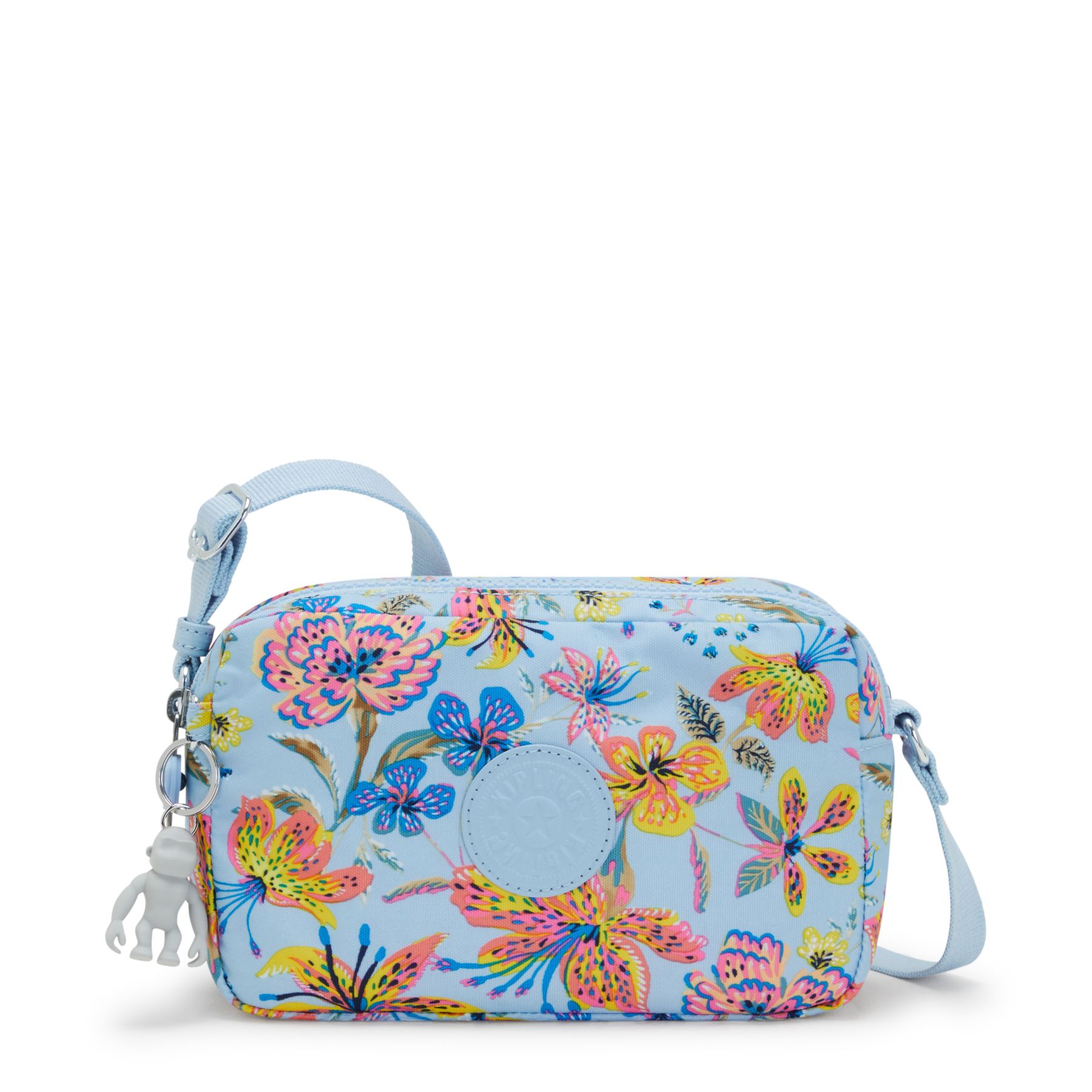 MILDA Petit Sac Bandoulière Style Caméra - Wild Flowers