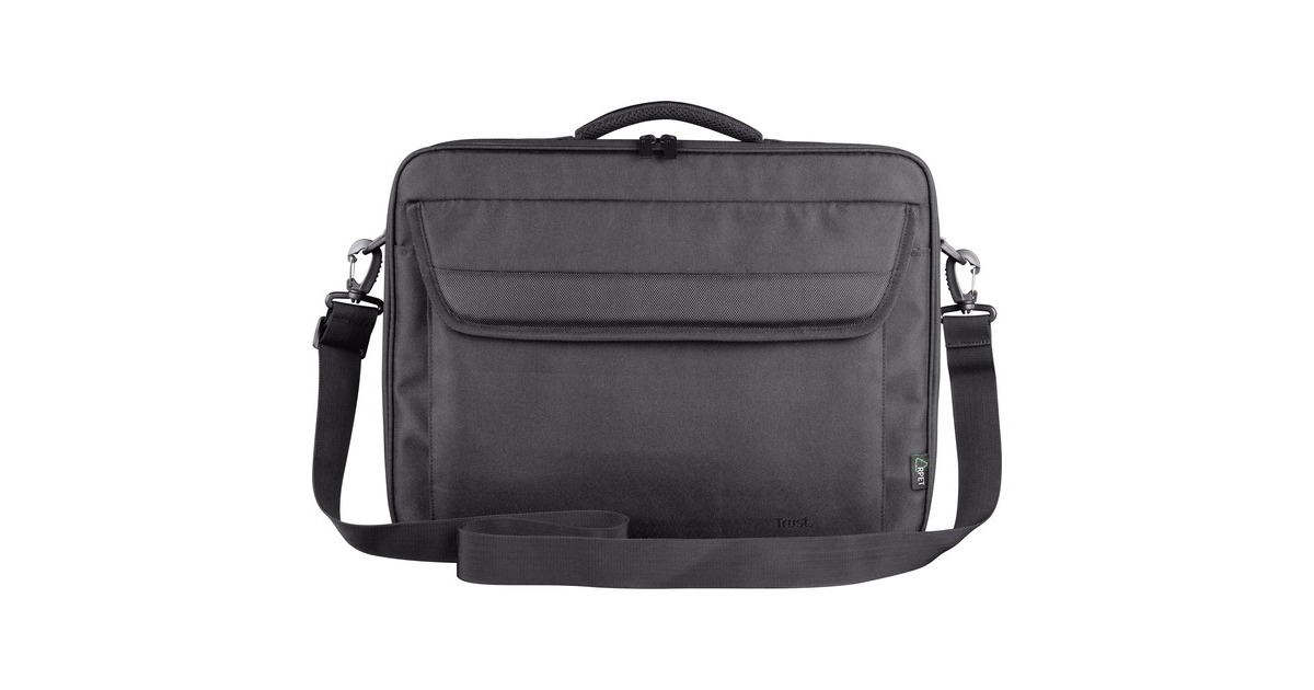 TrustAtlanta Gerecyclede laptoptas  (Zwart)