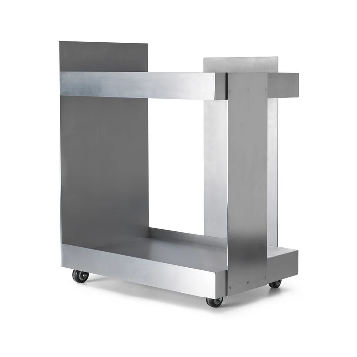 Ferm Living - Lager Trolley, Aluminium