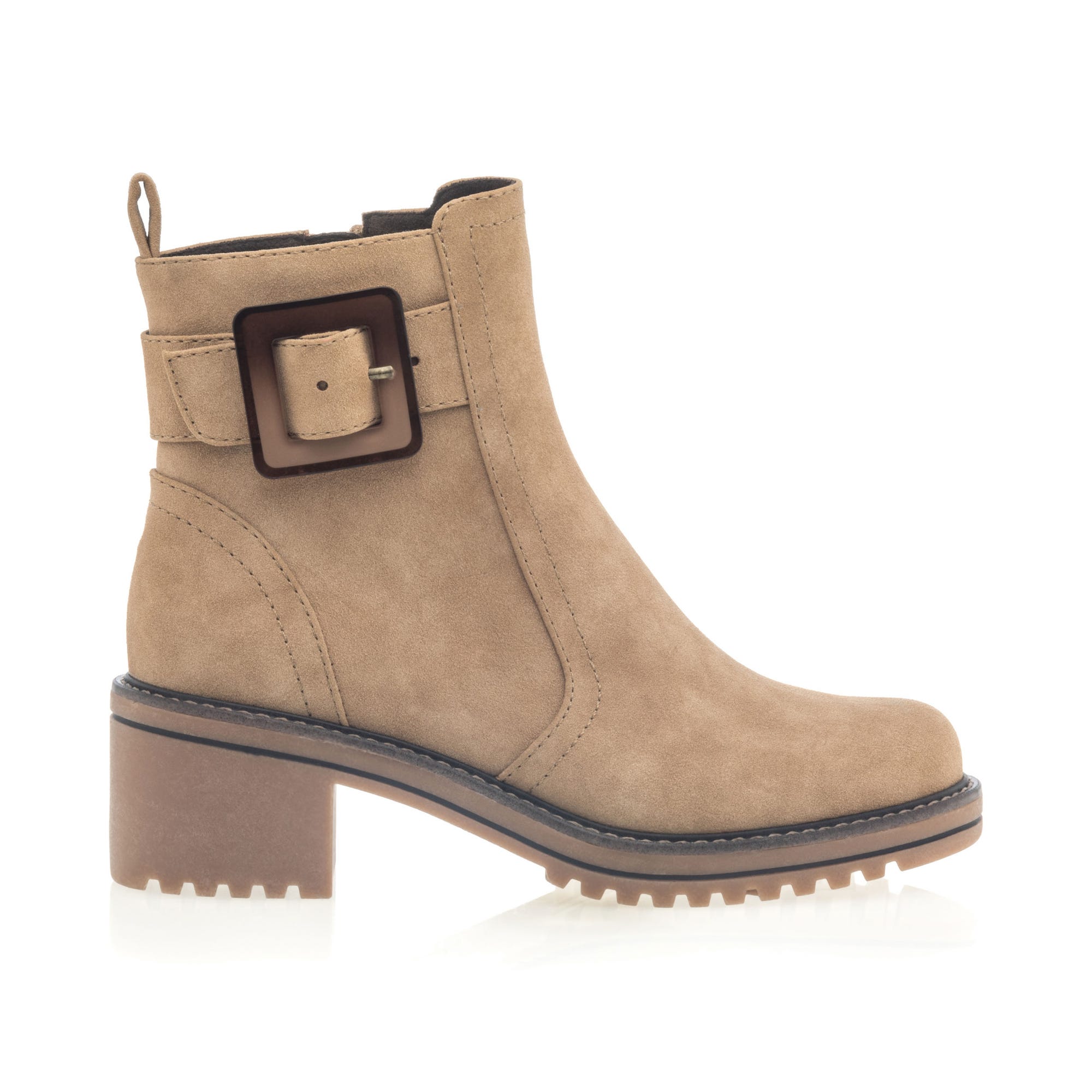 Boots Femme beige