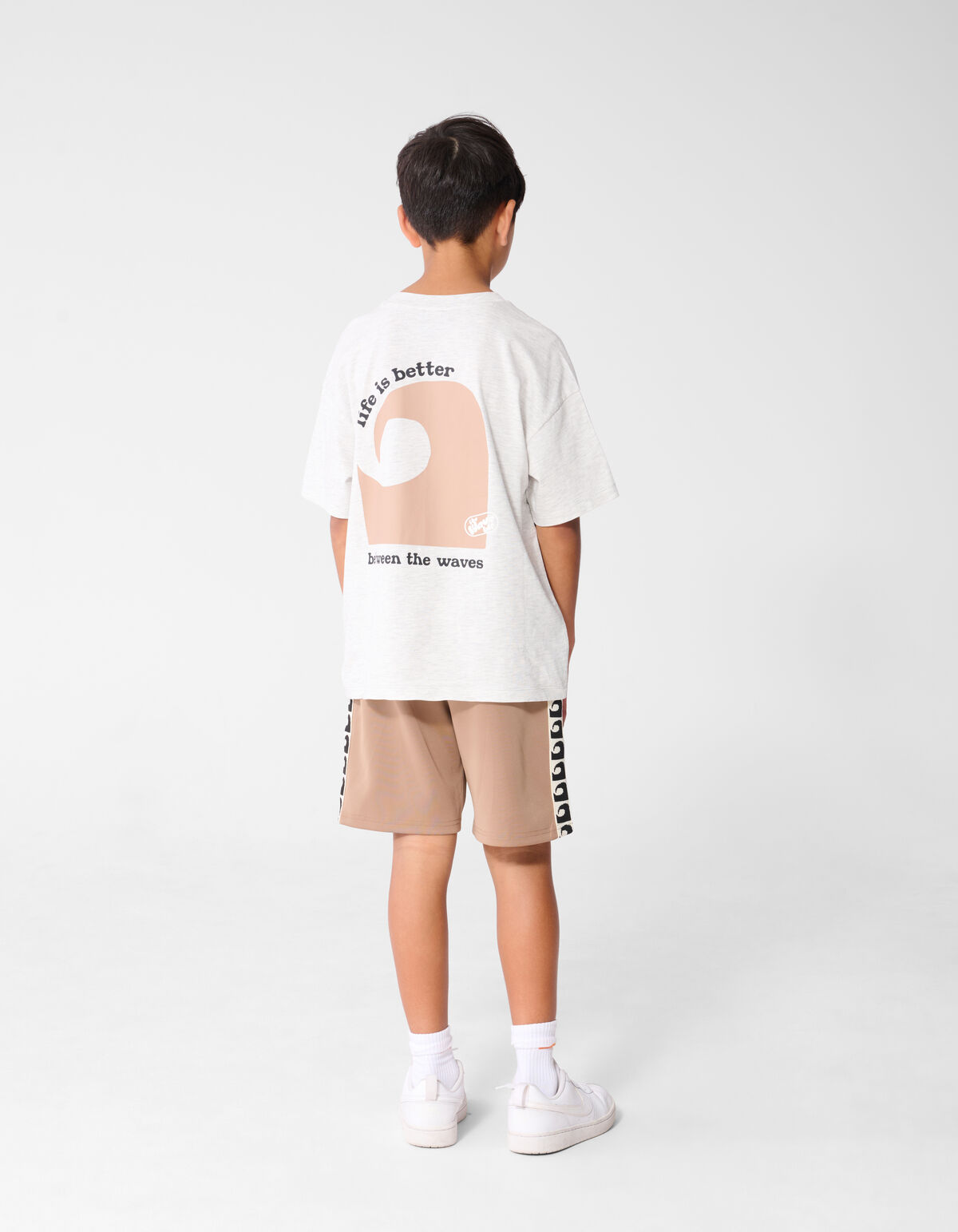 Wave Short Taupe