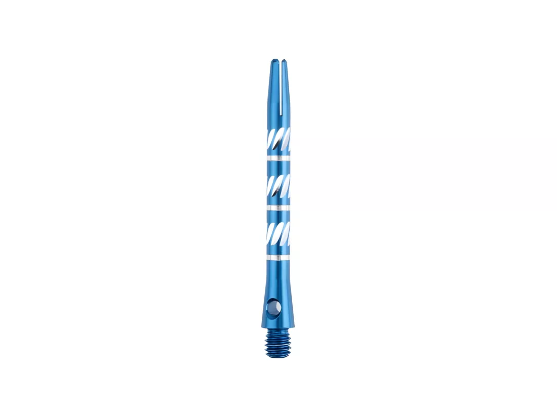 Jeu de 3 fléchettes pro pointe acier 22g Typhoon bleu - Bleu