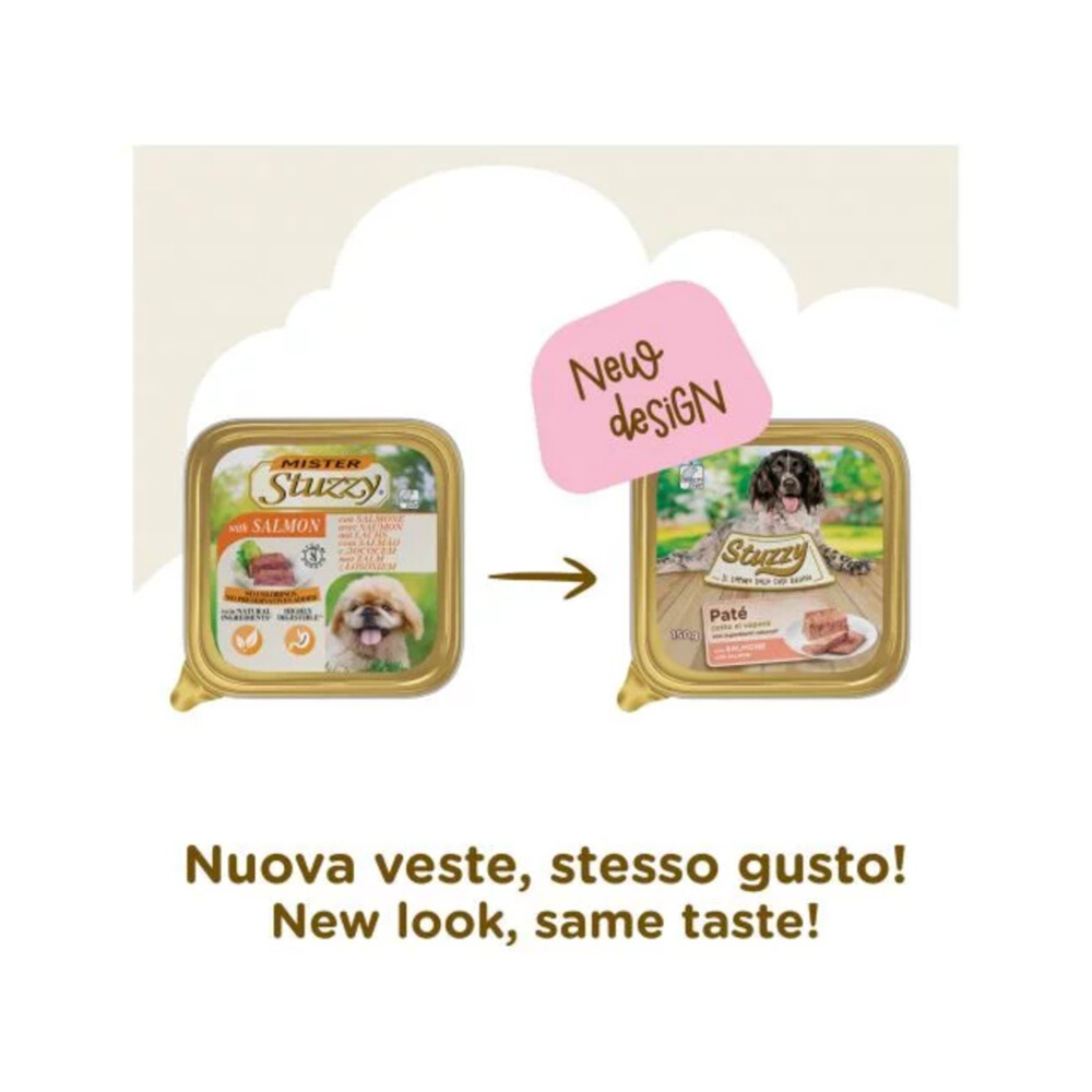 22x Stuzzy Hondenvoer Paté Zalm150 gr