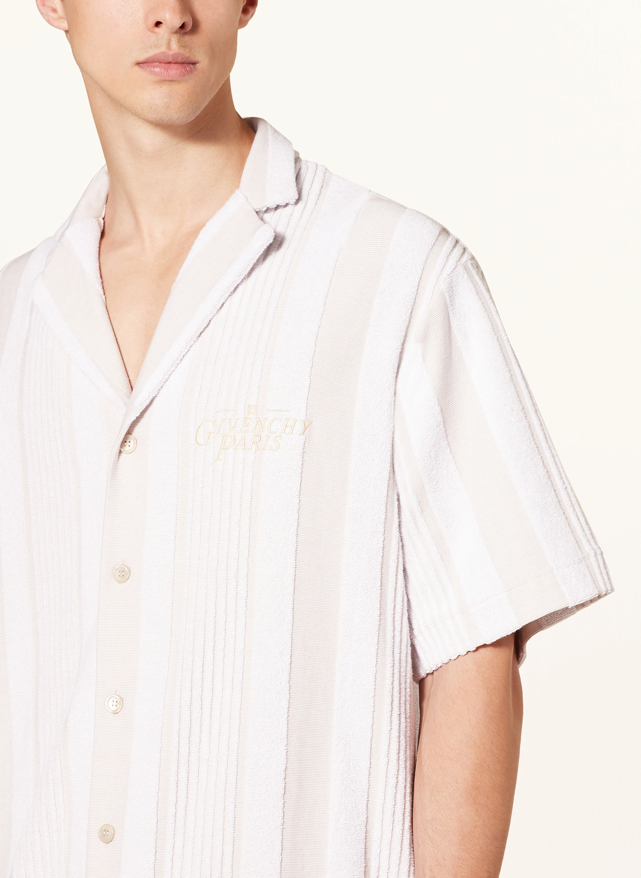 GIVENCHY Resorthemd Regular Fit aus Frottee