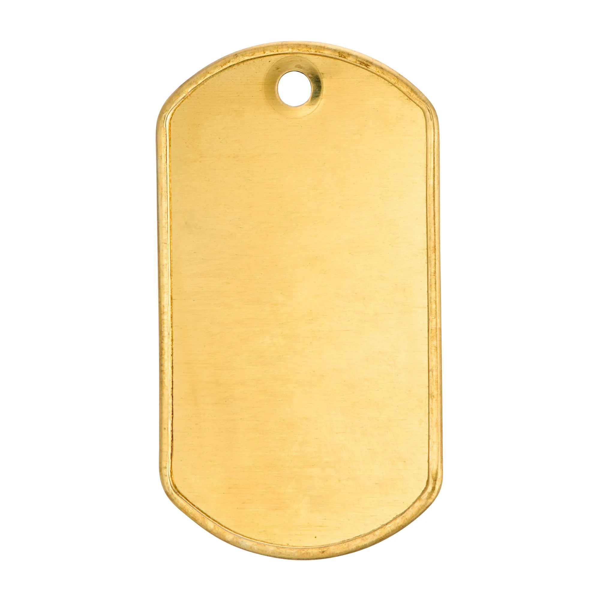 Diverse -  Erkennungsmarke US Dog Tag Messing