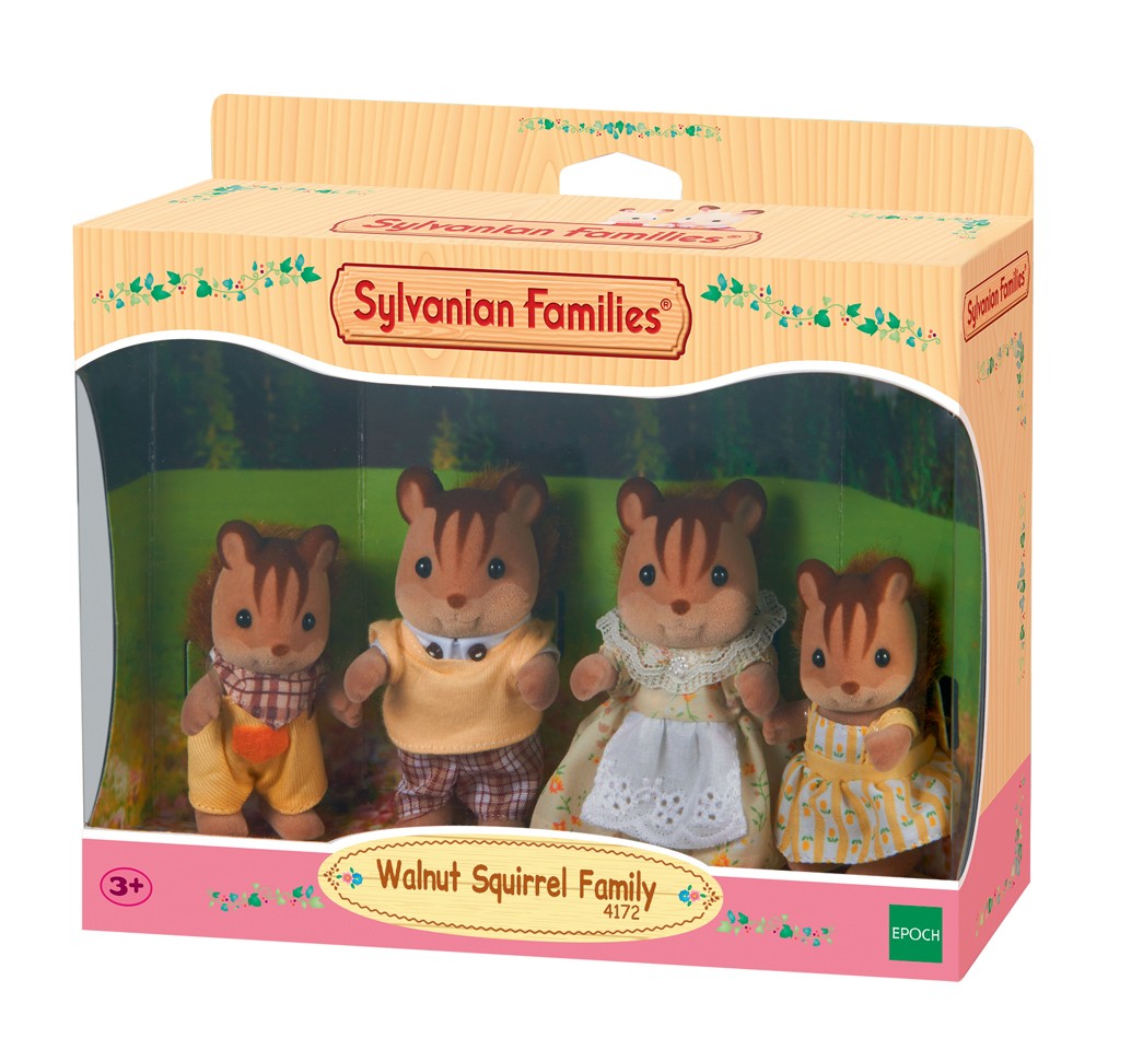 Sylvanian Families - Familien Valnøddeegern (4172)