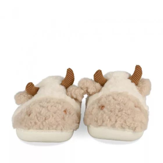 Chaussons vache BEIGE PHILOV