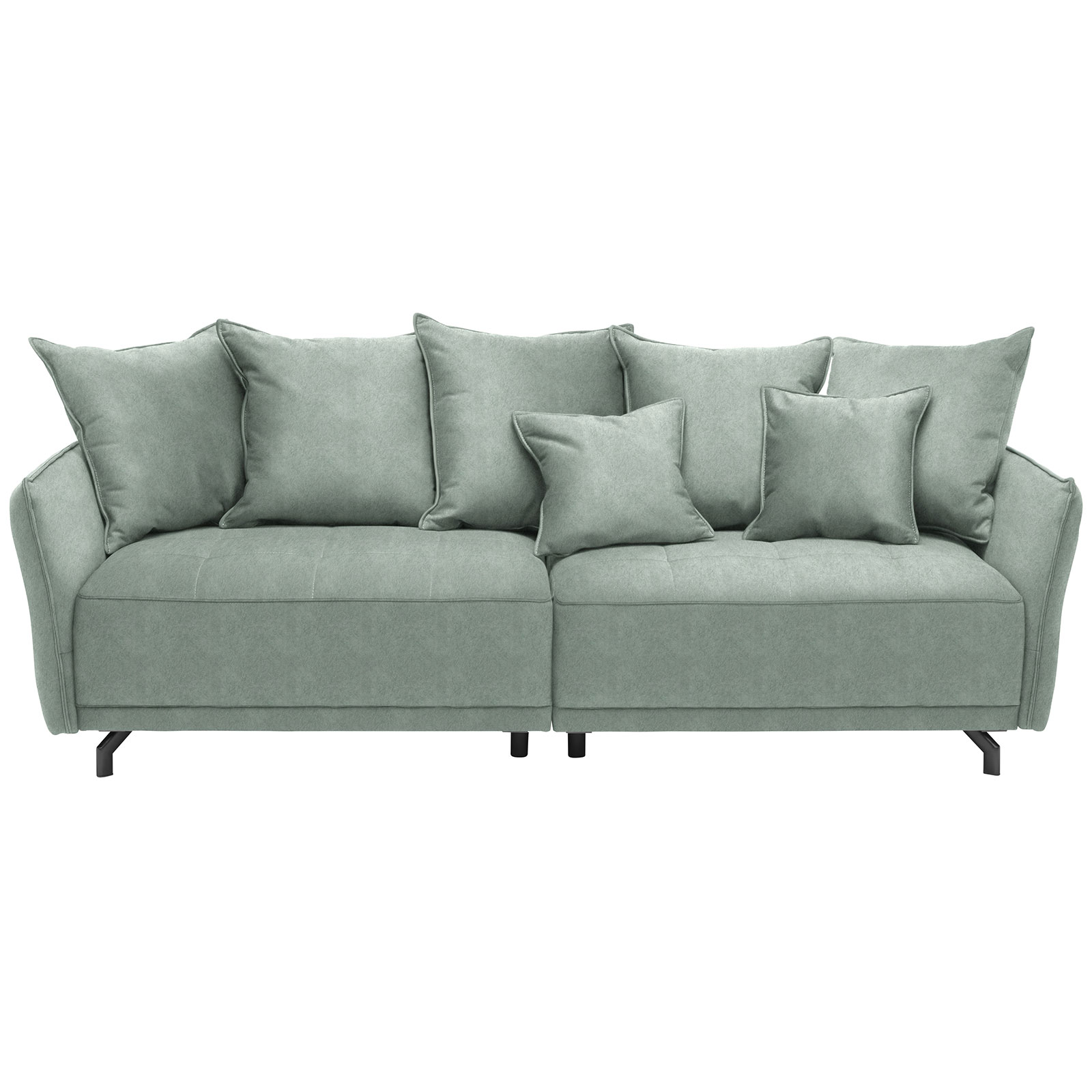 Big Sofa - mint - Samt