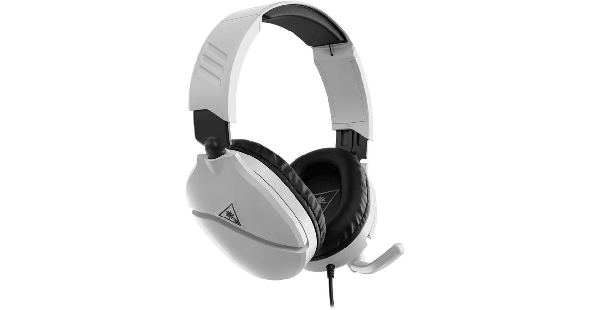 Turtle BeachEar Force Recon 70P White (2024) over-ear gaming headset  (Wit, PS4, PS5, Xbox Series X|S, Xbox One, Switch, PC, Mobile)