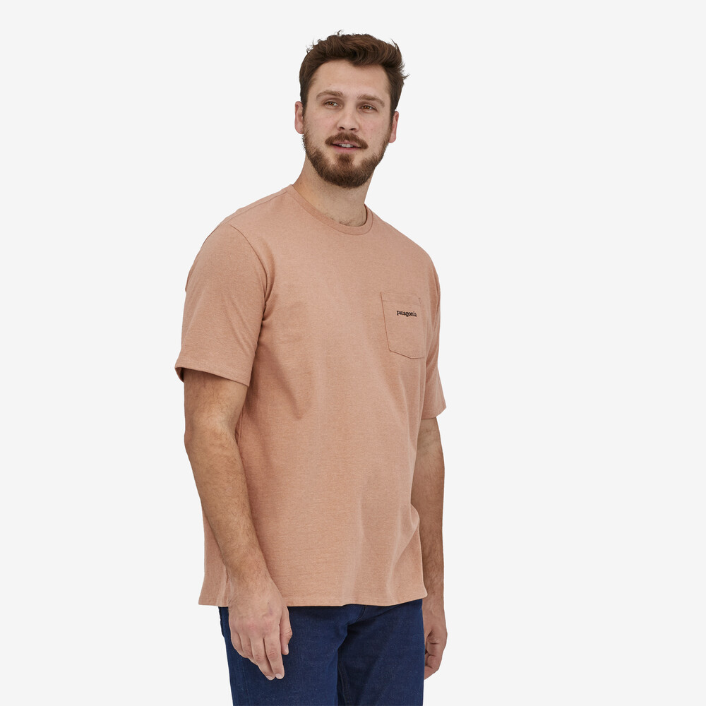 Herren Line Logo Ridge Pocket Responsibili-Tee