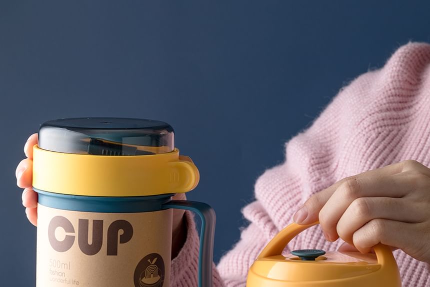 Koringa - Belettering RVS / Plastic Voedselcontainer / Lepel / Set (Diverse Ontwerpen)