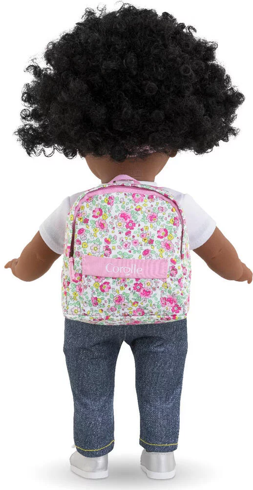 MA COROLLE - SAC A DOS FLEURI - ACCESSOIRE POUR POUPEE - COROLLE ACCESSOIRES