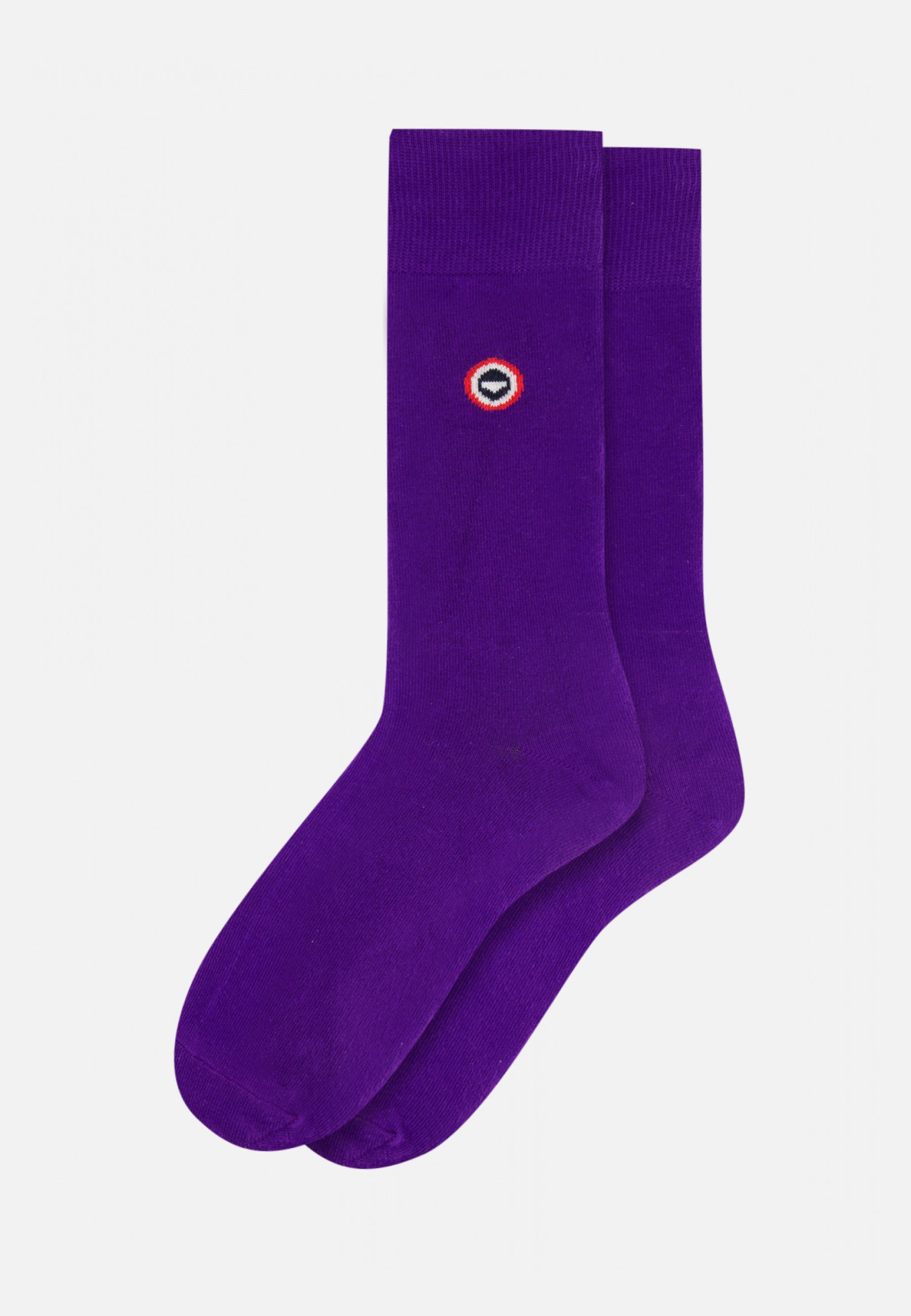 Chaussettes mi-hautes-Lucas Uni Velours