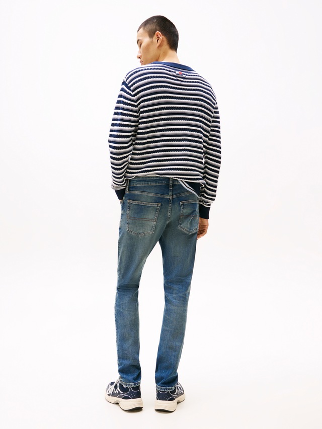 Tommy Jeans Slim-fit-Jeans »Scanton Slim«, Slim‑Fit‑Jeans mit mittlerer Leibhöhe, 5‑Pocket‑Design