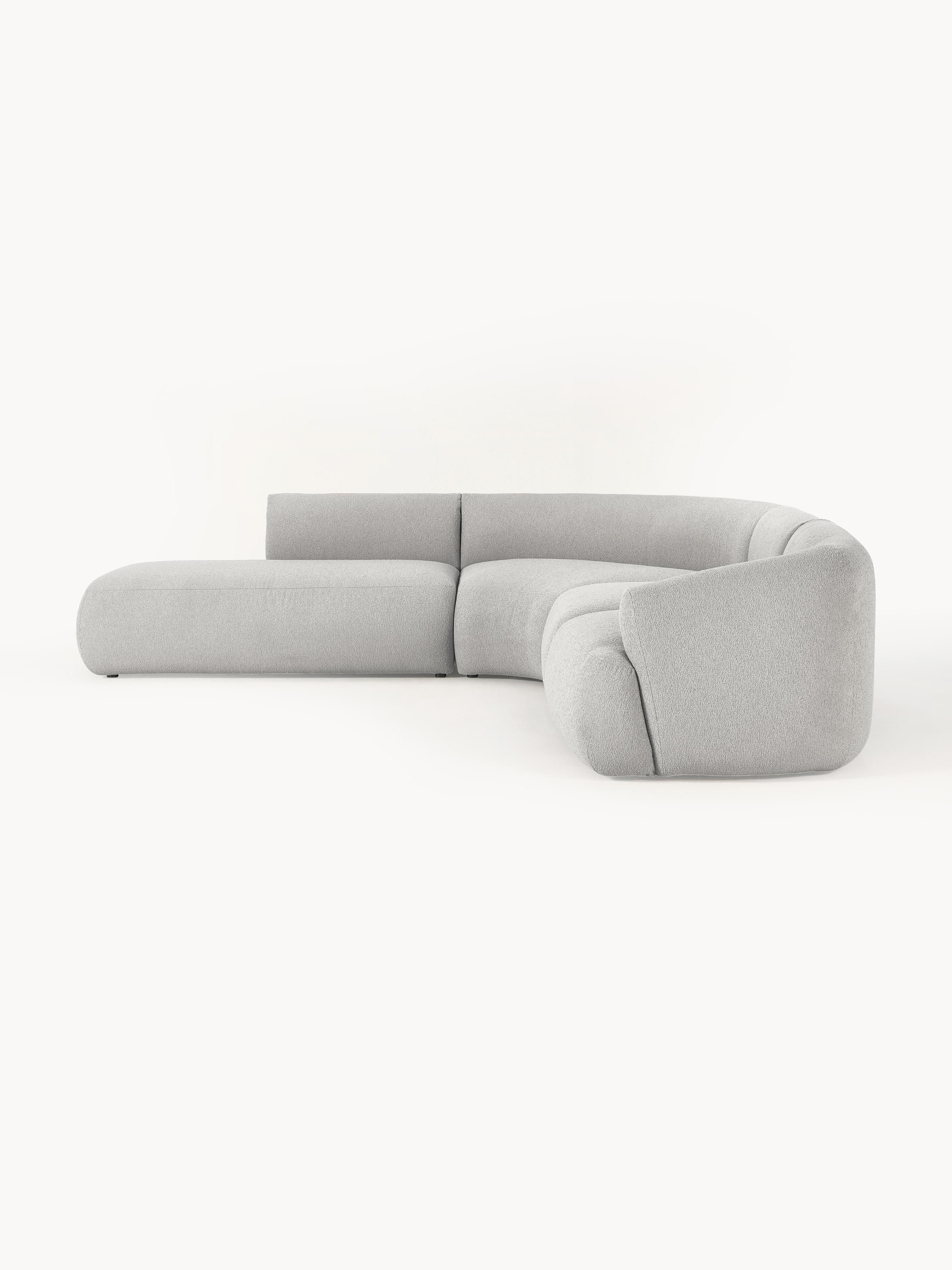 Modulaire bouclé hoekbank Sofia (4 zits)