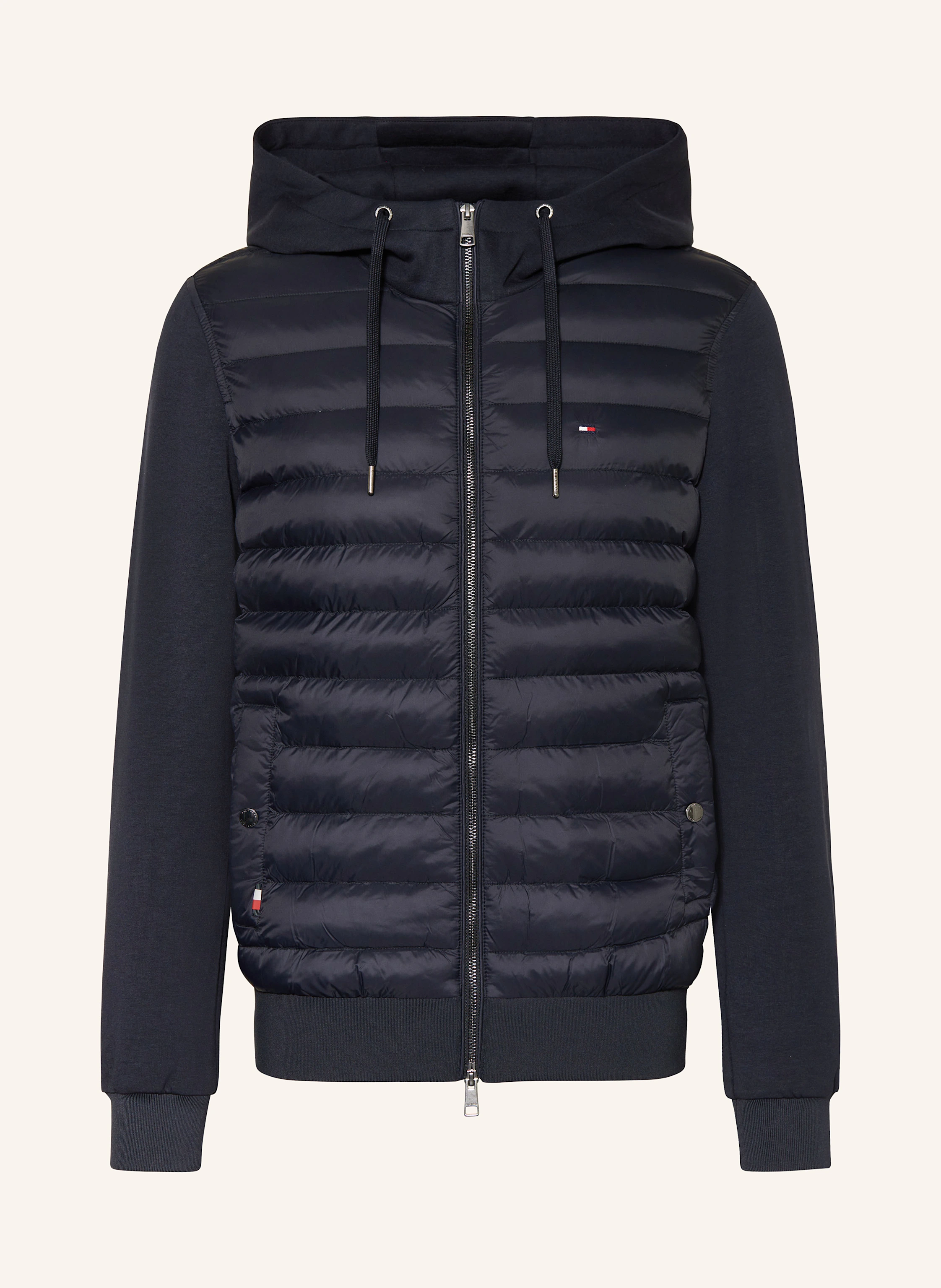 TOMMY HILFIGER Steppjacke im Materialmix
