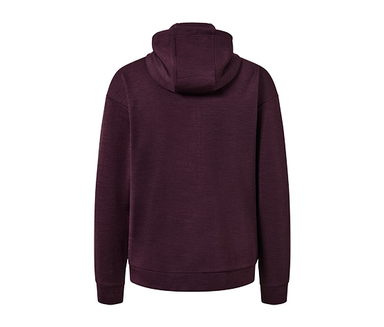 Kapuzenjacke mit RWS-Wolle, mauve