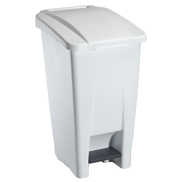 Poubelle à pédale Rossignol Mobil blanc/blanc 60 L