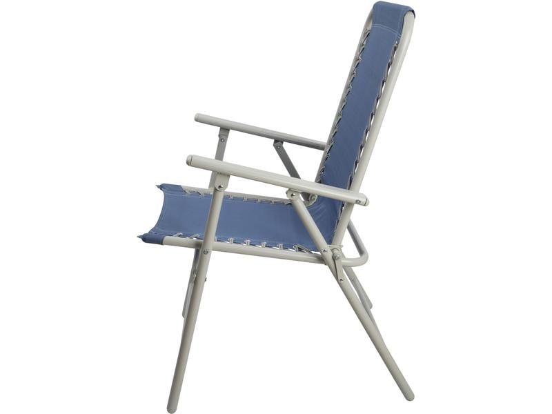 KOOR Campingstuhl Comfort Blu Gemütlicher Outdoor-Stuhl