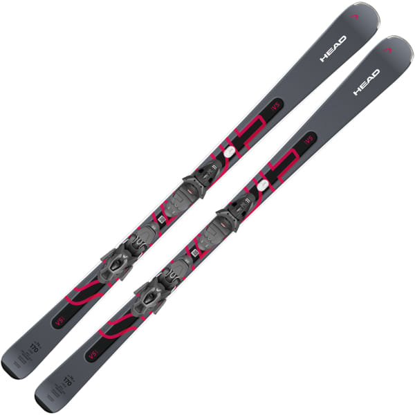 Pack ski HEAD SHAPE E.V5 SW AMT-PR + PR 11 GW BRAKE 85 ANTHRACITE/RED