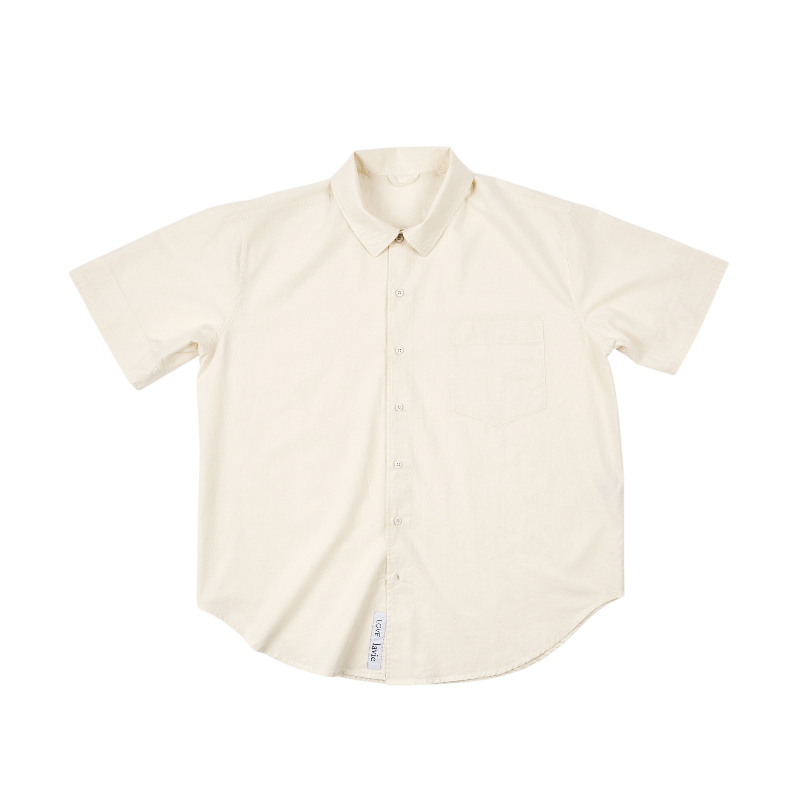 John Shirt shortsleeve undyed