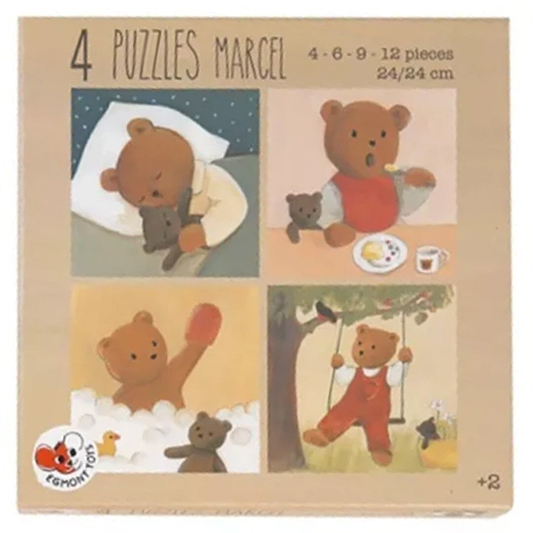 Egmont toys puzzel marcel - 4-6-9-12st