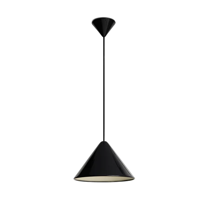 HAY - Compass Pendelleuchte, Ø 26 cm, soft black