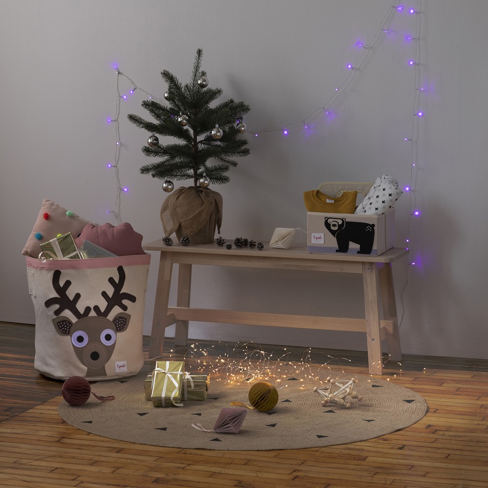 3 Sprouts - Opbevaringskurv - Toffee Deer