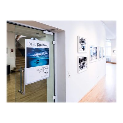 Durable Duraframe Poster - Cadre d'affichage adhésif - A1 - argent