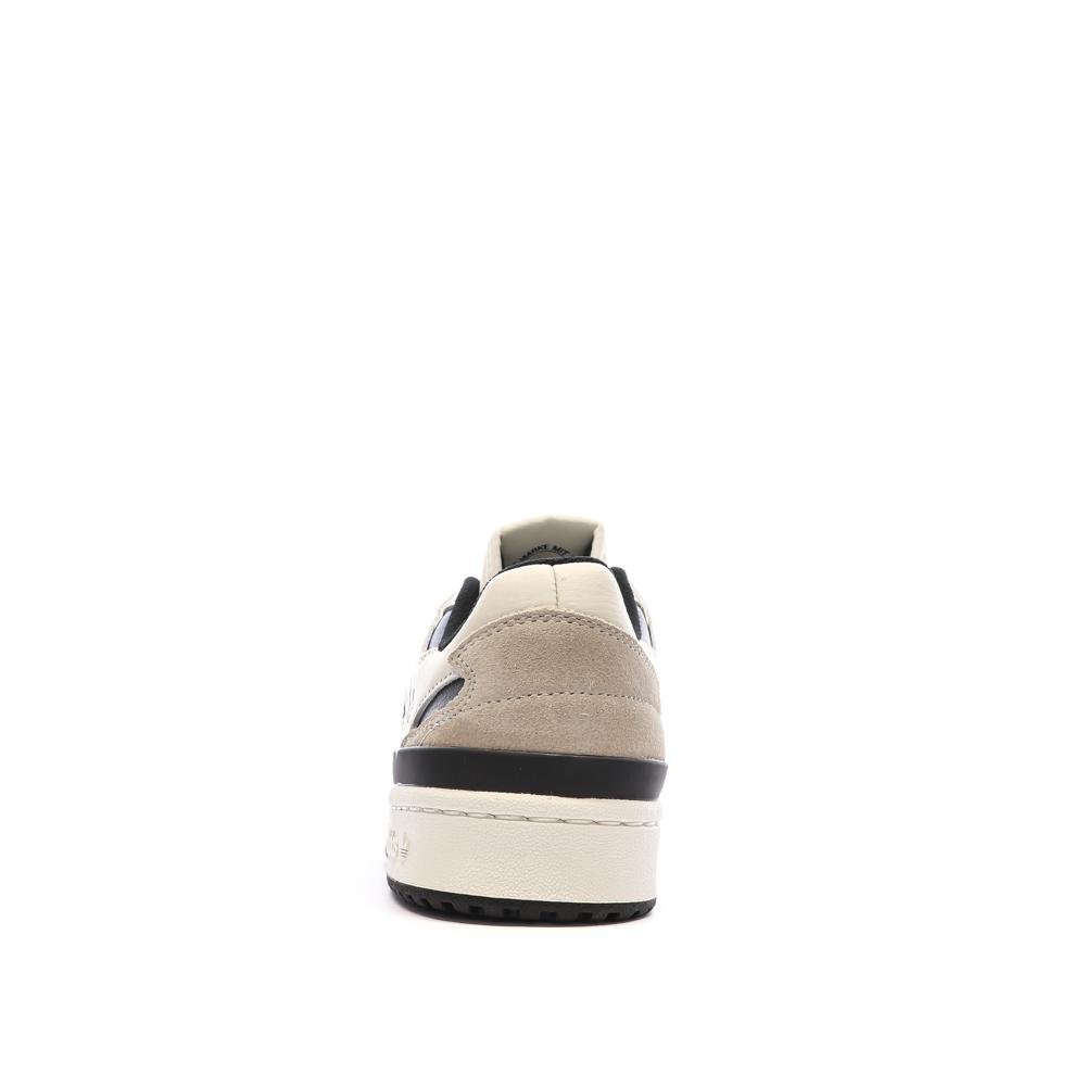 Adidas Baskets Beige/Noir Homme Adidas Forum Low