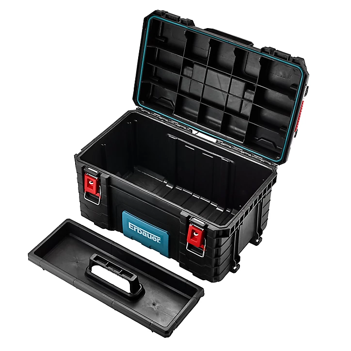 Boîte à outils vide cadenassable Erbauer 36L