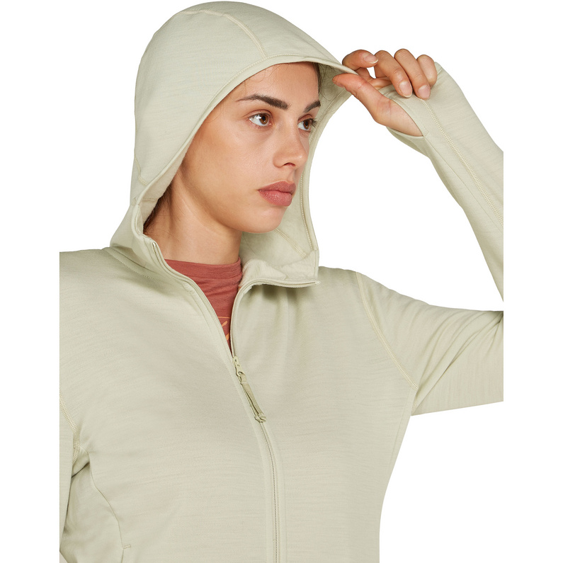 Icebreaker Damen 360 Realfleece Elemental Hoodie Jacke