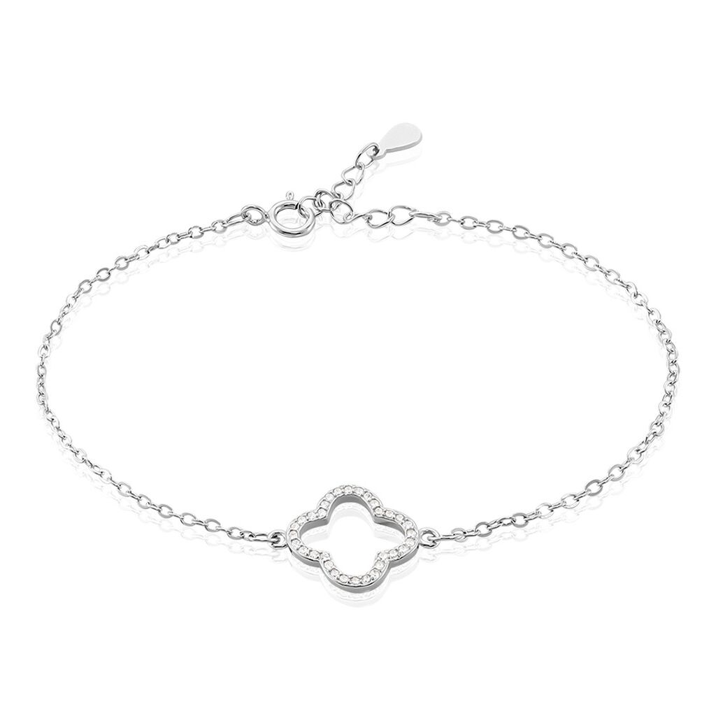 Bracelet Argent Blanc Finnegan Oxyde De Zirconium