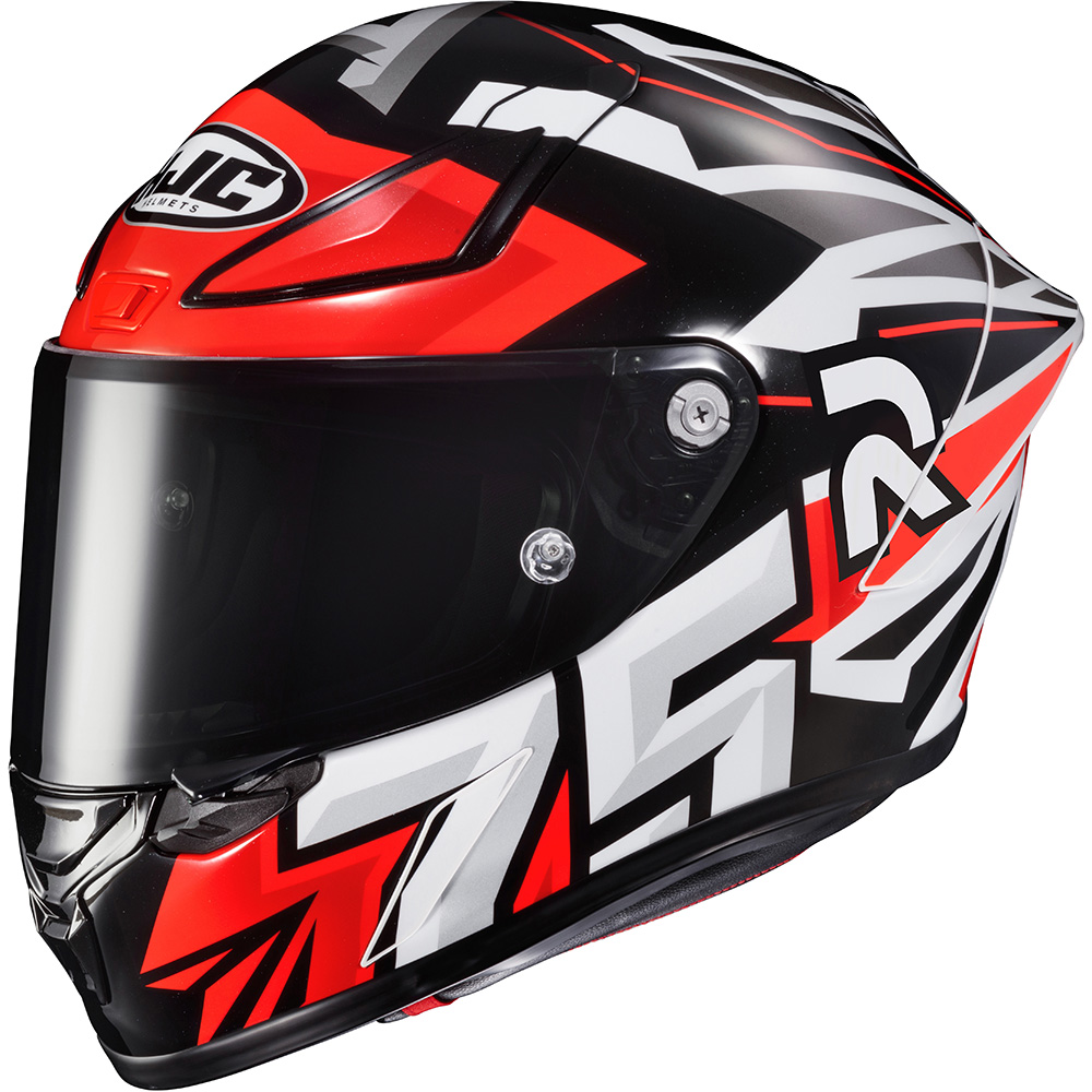 HJC - Casque RPHA 1 Arenas Replica MC1 / Noir / Rouge / Blanc