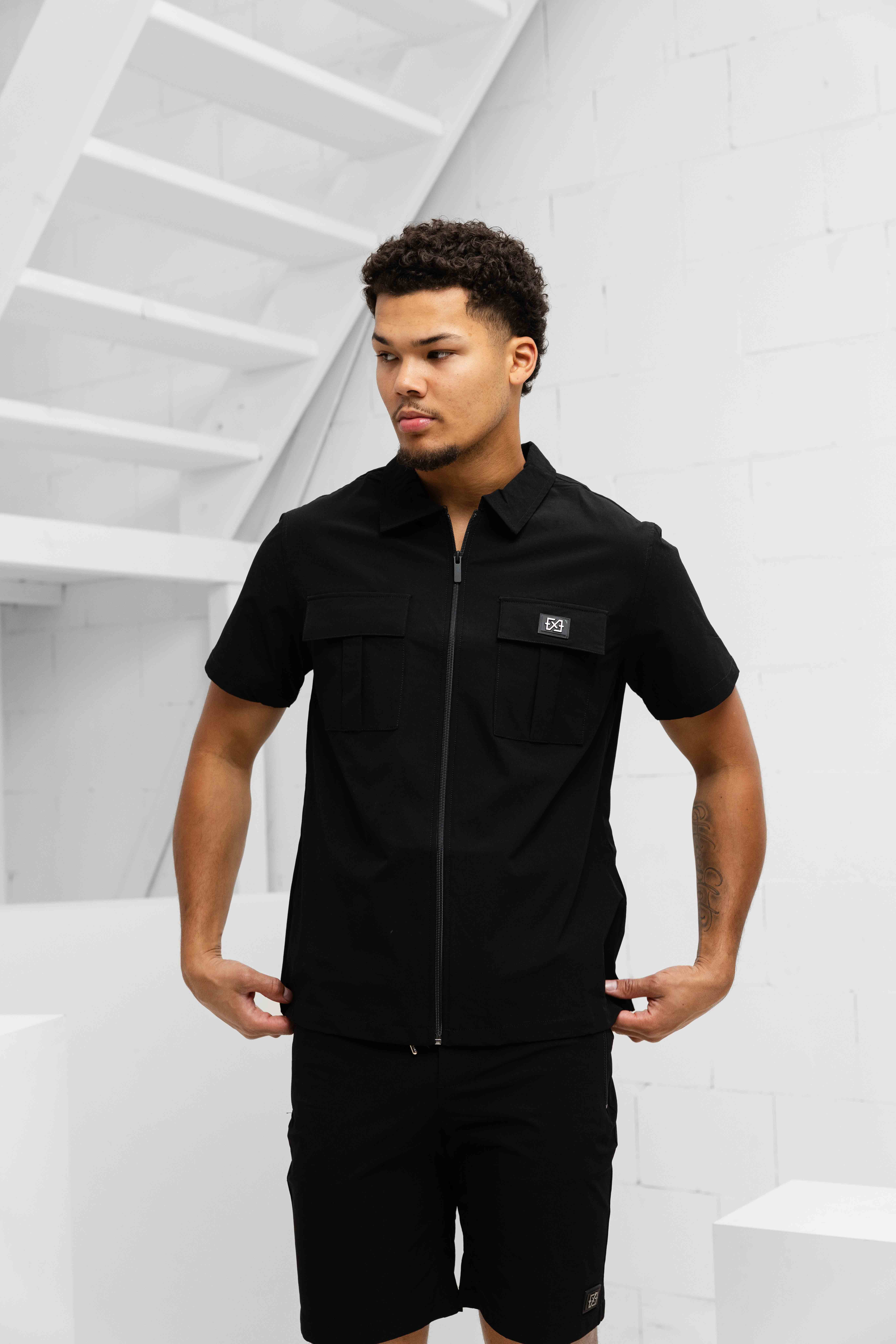 XPLCT Tech Short Zomerset Heren Zwart