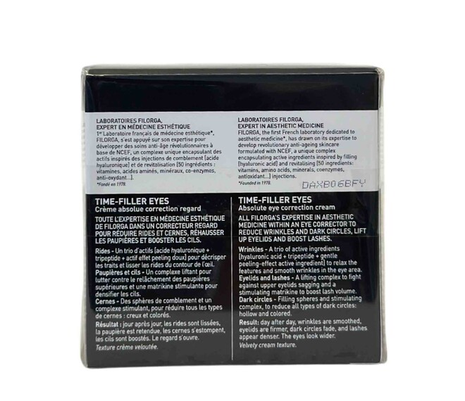 FILORGA Time-Filler Eyes Crème absolue correction regard