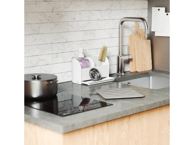 Umbra Waschbecken Sling Weiss Spülbecken-Organizer