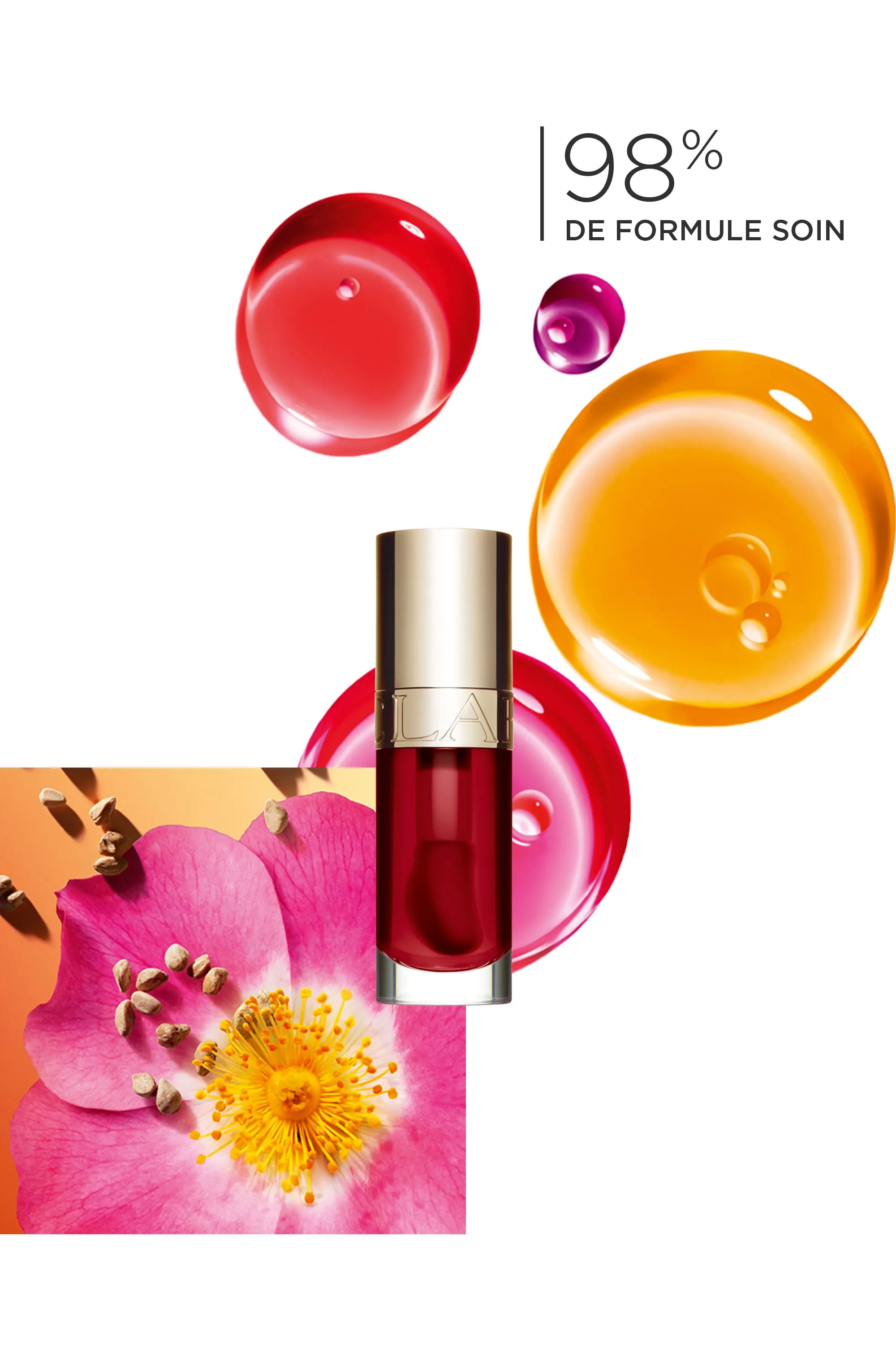 Clarins Huile à lèvres Comfort-7 ml