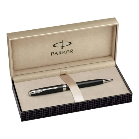 Parker Kugelschreiber Sonnet in Geschenkbox, Lack schwarz C.C.