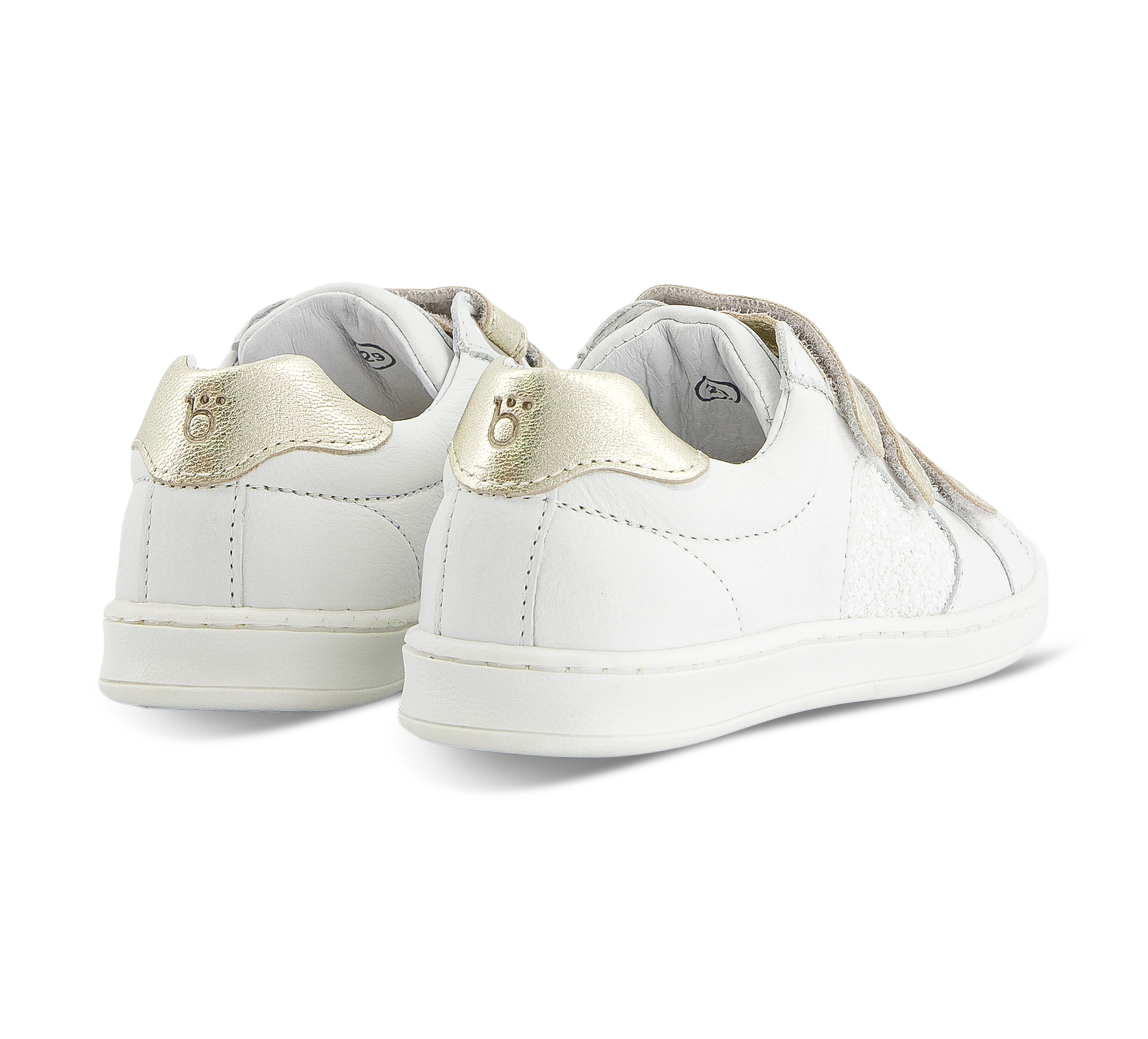 Benjie of Switzerland Bluche Coeur Velcro - Klettschuhe