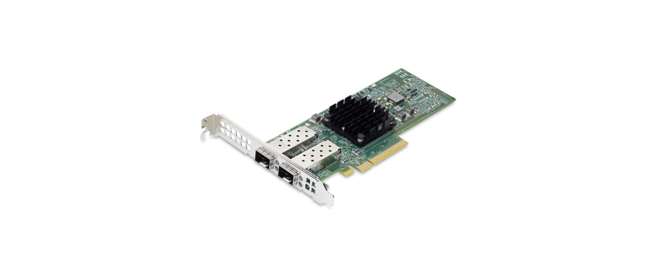 SFP28 Netzwerkkarte P225P PCI-Express x8<br>Leistungsstarke, funktionsreiche NetXtreme E-Series Dual-Port 25GbE PCIe Ethernet NIC