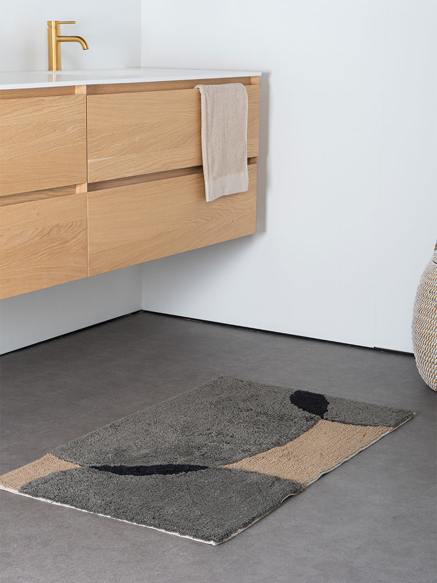 Badmat Bink - Grey 60 x 100cm