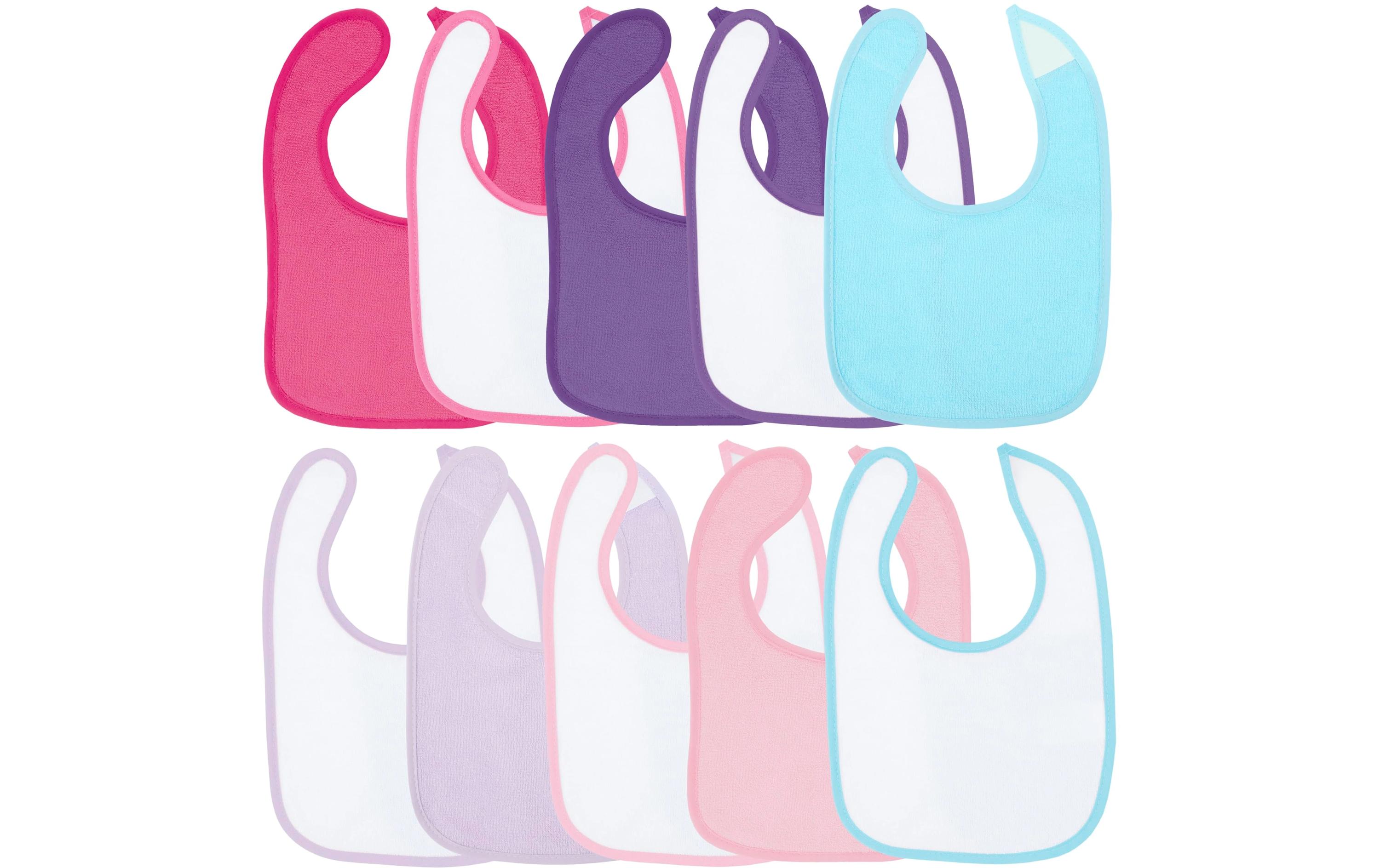 Lätzchen 10er-Set, Einhorn 30 x 21 cmLätzchen-Set