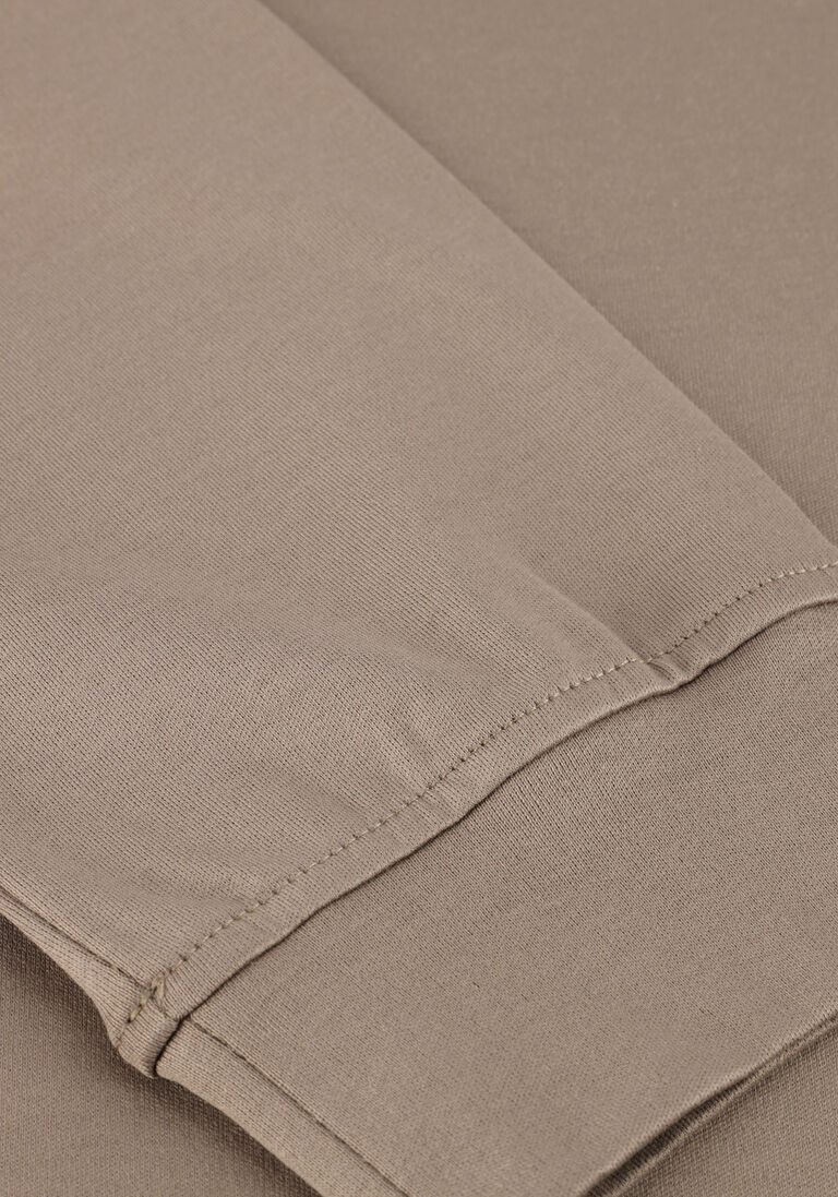 taupe valenza trui heavy supima sweater