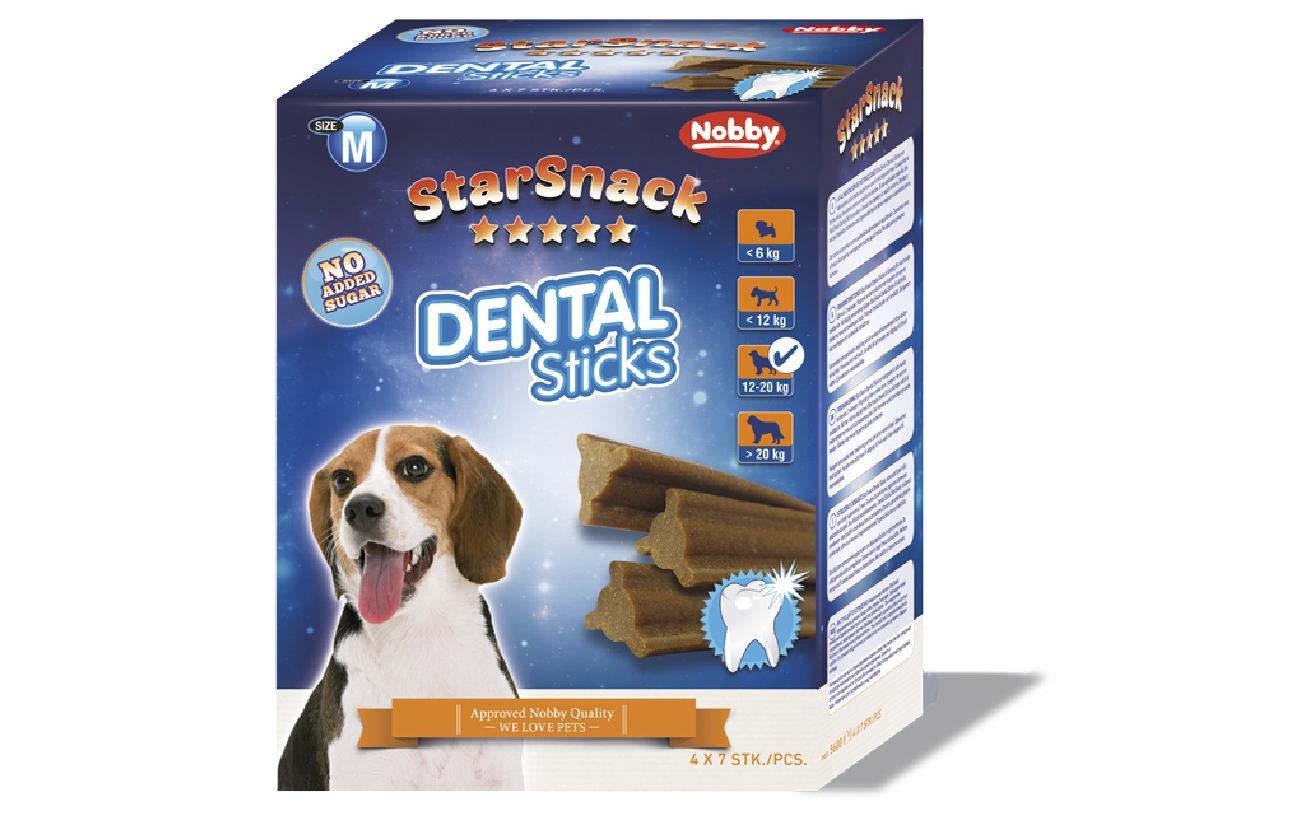 Kausnack StarSnack Dental Sticks medium, 28 Stück, 560 gReinigung und Kauspass für Hunde