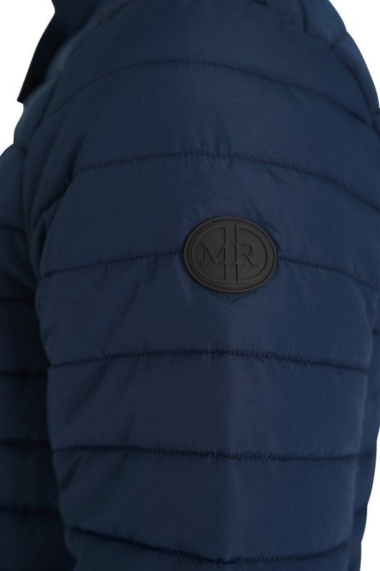 Mario Russo - Wave Jacket - Gewatteerde Jas - Navy - Waterafstotend